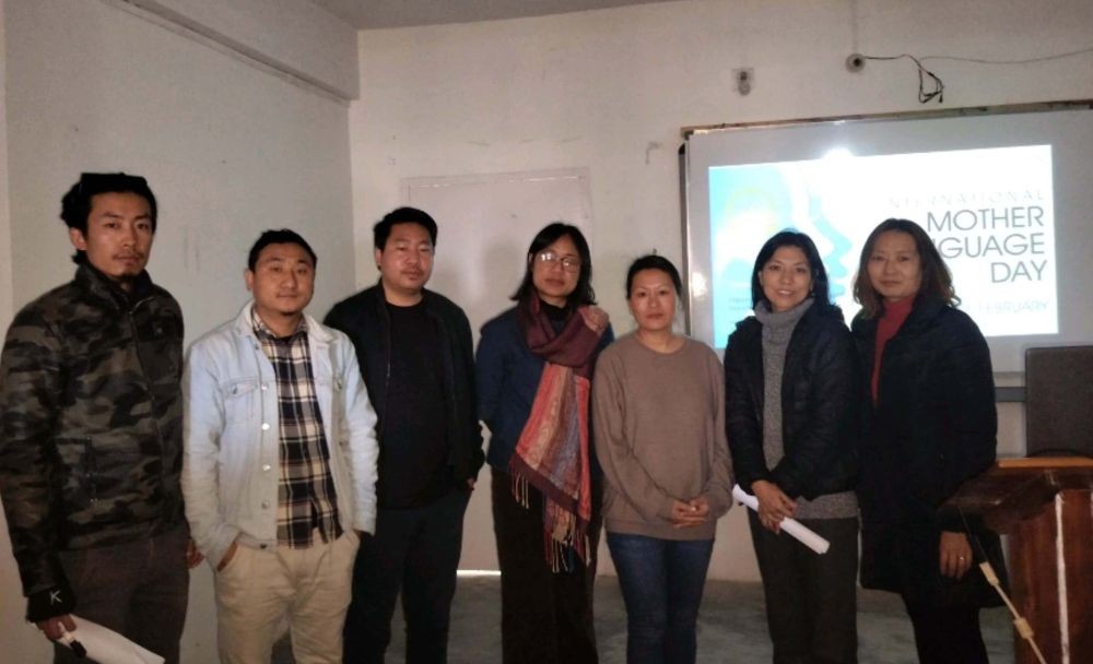 Observance of International Mother Language Day celebration at CCHE, Kohima on February 21.